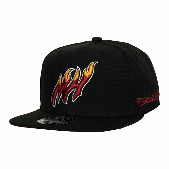Men039sWomen039s Fitted 163 Styles Mitchell and Ness Logo History Fitted HWC Miami Heat Men039sWomen039s Fitted 163 Styles Mitchell and Ness Logo History Fitted HWC Miami Heat