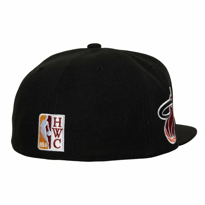 Men039sWomen039s Fitted 163 Styles Mitchell and Ness Logo History Fitted HWC Miami Heat Men039sWomen039s Fitted 163 Styles Mitchell and Ness Logo History Fitted HWC Miami Heat