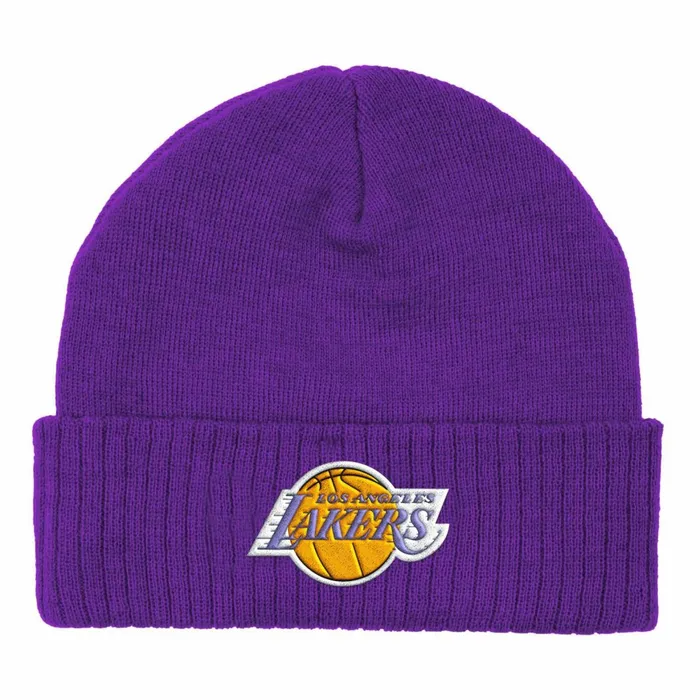 Men039sWomen039s Knit 154 Styles Mitchell and Ness Fandom Knit Beanie Los Angeles Lakers Men039sWomen039s Knit 154 Styles Mitchell and Ness Fandom Knit Beanie Los Angeles Lakers