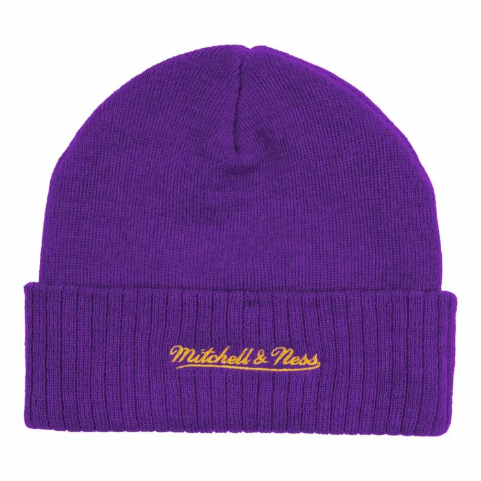 Men039sWomen039s Knit 154 Styles Mitchell and Ness Fandom Knit Beanie Los Angeles Lakers Men039sWomen039s Knit 154 Styles Mitchell and Ness Fandom Knit Beanie Los Angeles Lakers