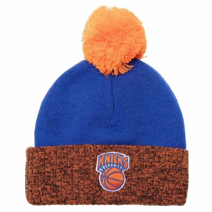 Men039sWomen039s Knit 154 Styles Mitchell and Ness Two Tone Pom Beanie HWC New York Knicks Men039sWomen039s Knit 154 Styles Mitchell and Ness Two Tone Pom Beanie HWC New York Knicks