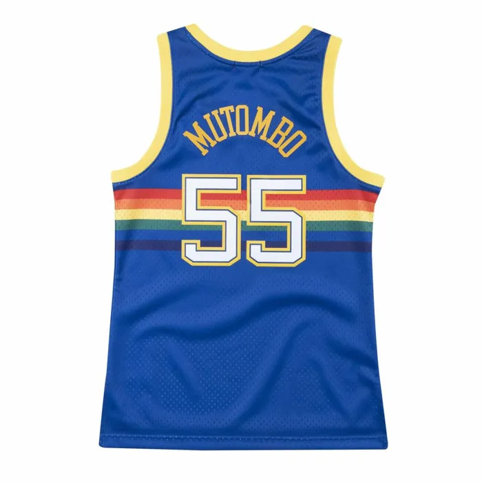 Men039sWomen039s NBA Swingman Mitchell and Ness Women039s Swingman Jersey Denver Nuggets 199192 Dikembe Mutombo Men039sWomen039s NBA Swingman Mitchell and Ness Women039s Swingman Jersey Denver Nuggets 199192 Dikembe Mutombo
