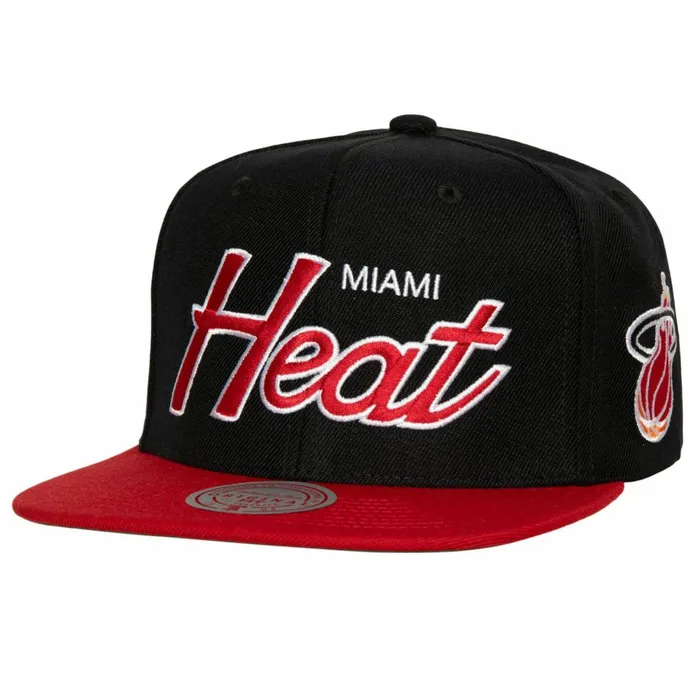 Men039sWomen039s Snapback 1921 Styles Mitchell and Ness Team Script 20 Snapback HWC Miami Heat Men039sWomen039s Snapback 1921 Styles Mitchell and Ness Team Script 20 Snapback HWC Miami Heat