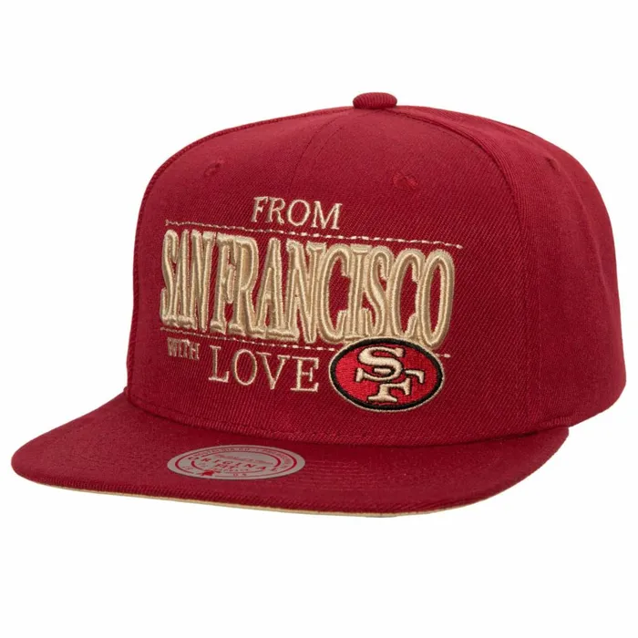 Men039sWomen039s Snapback 1921 Styles Mitchell and Ness With Love Snapback San Francisco 49ers Men039sWomen039s Snapback 1921 Styles Mitchell and Ness With Love Snapback San Francisco 49ers