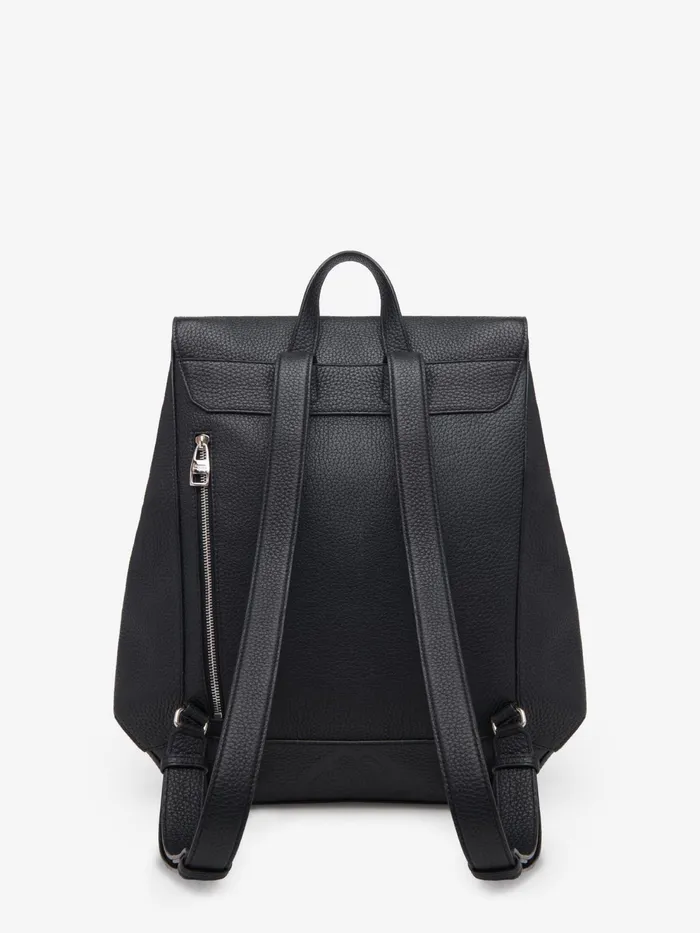 Men Backpacks Alexander McQueen The Edge Backpack Black