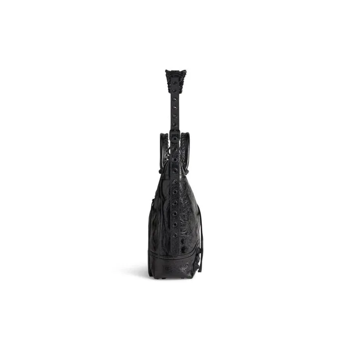 Men Bags and Totes Balenciaga Le Cagole Men Medium Tote Bag In Black
