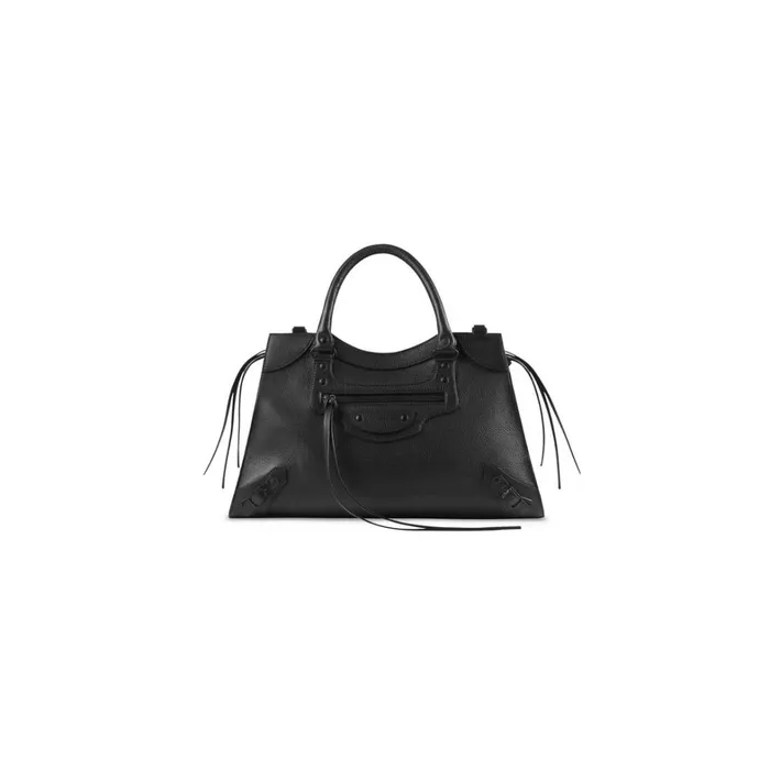 Men Bags and Totes Balenciaga Neo Classic Medium Handbag In Black