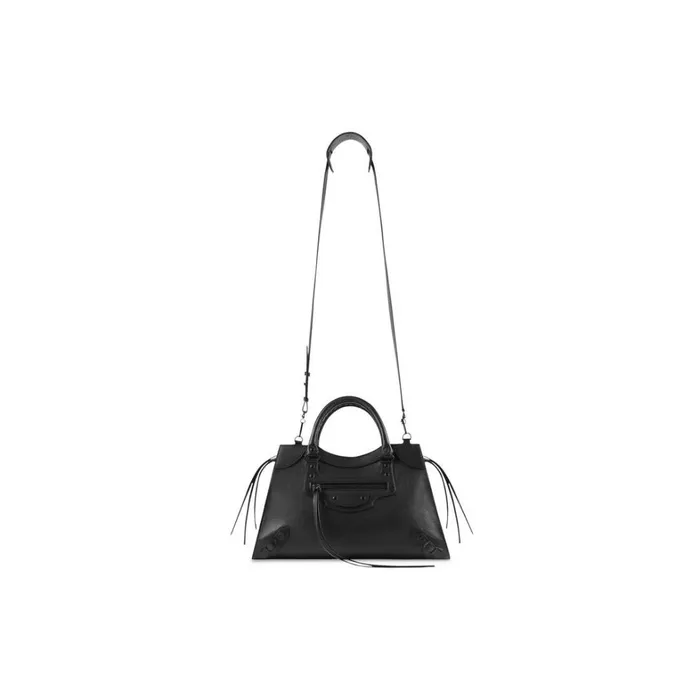 Men Bags and Totes Balenciaga Neo Classic Medium Handbag In Black
