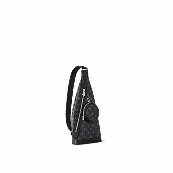 Men Bags Louis Vuitton Louis Vuitton Monogram Eclipse M30936 Duo Slingbag 8211 Louis Vuitton Handbag Store