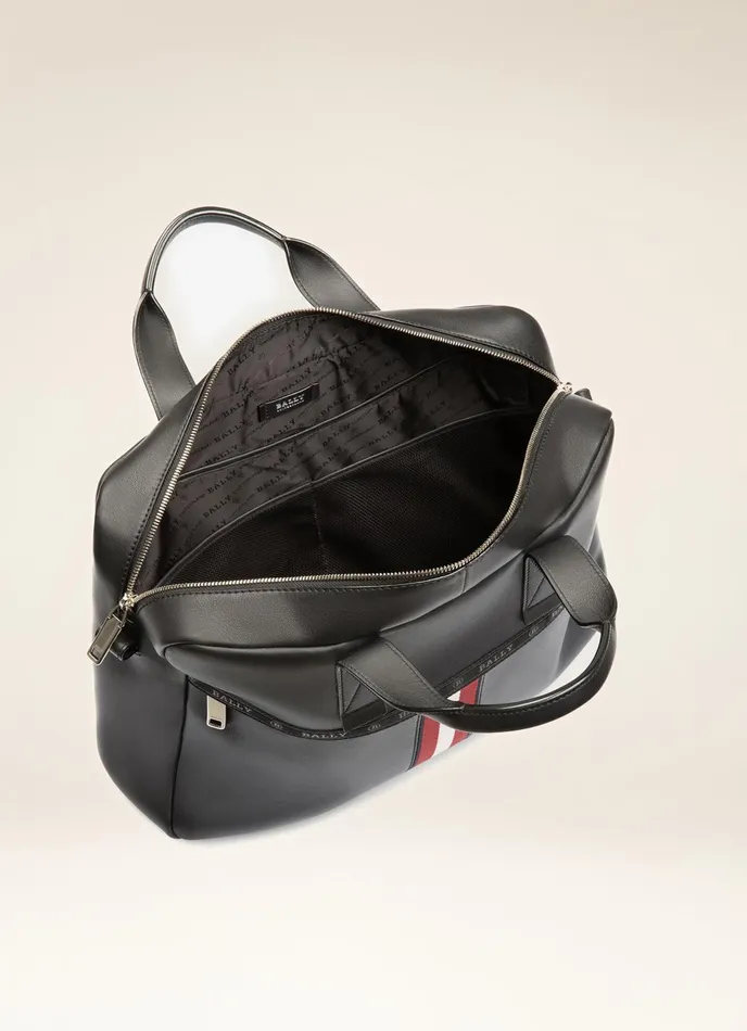 Men Bally Business Bags Hektor 8211 Leather Business Bag In Black