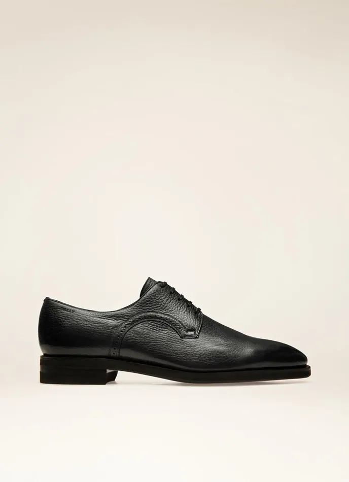 Men Bally LaceUps And Monks Scrivani 8211 Leather Derby Shoes In Black