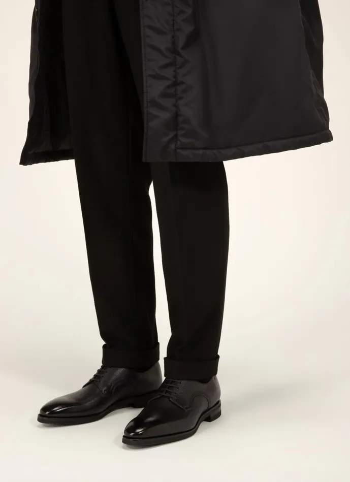 Men Bally LaceUps And Monks Scrivani 8211 Leather Derby Shoes In Black