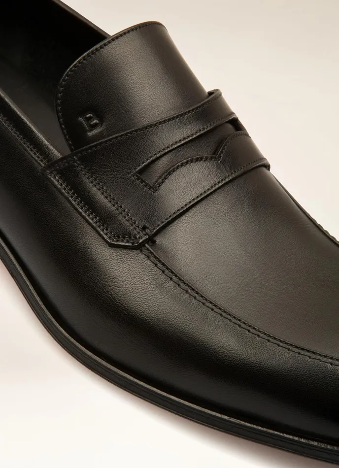 Men Bally Loafers And Moccasins Webb 8211 Leather Loafers In Black