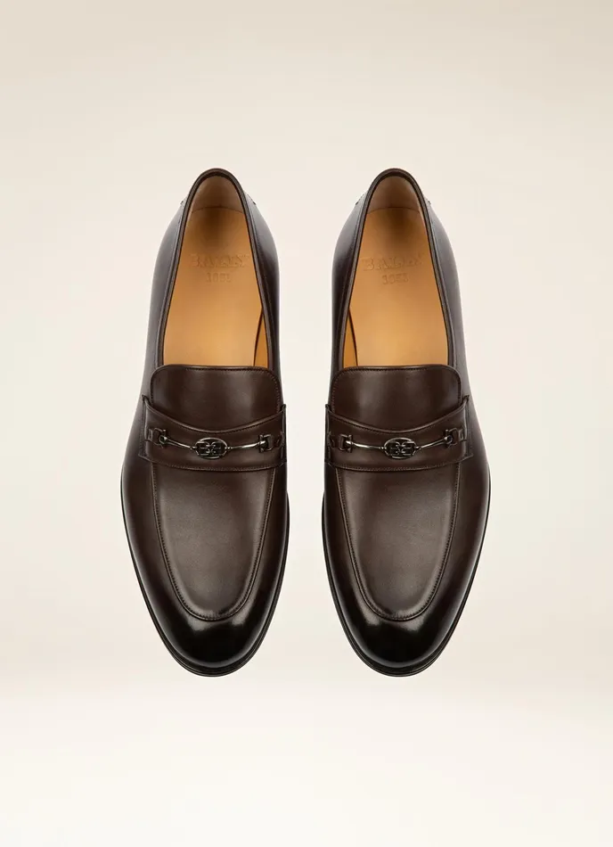 Men Bally Loafers And Moccasins Weram 8211 Leather Loafers In Brown
