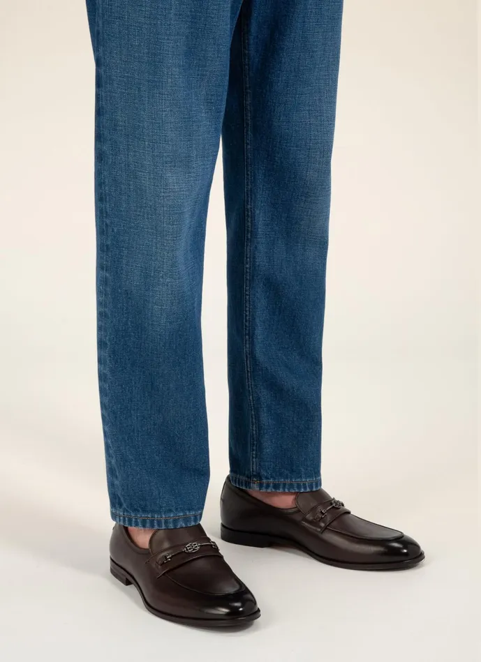 Men Bally Loafers And Moccasins Weram 8211 Leather Loafers In Brown