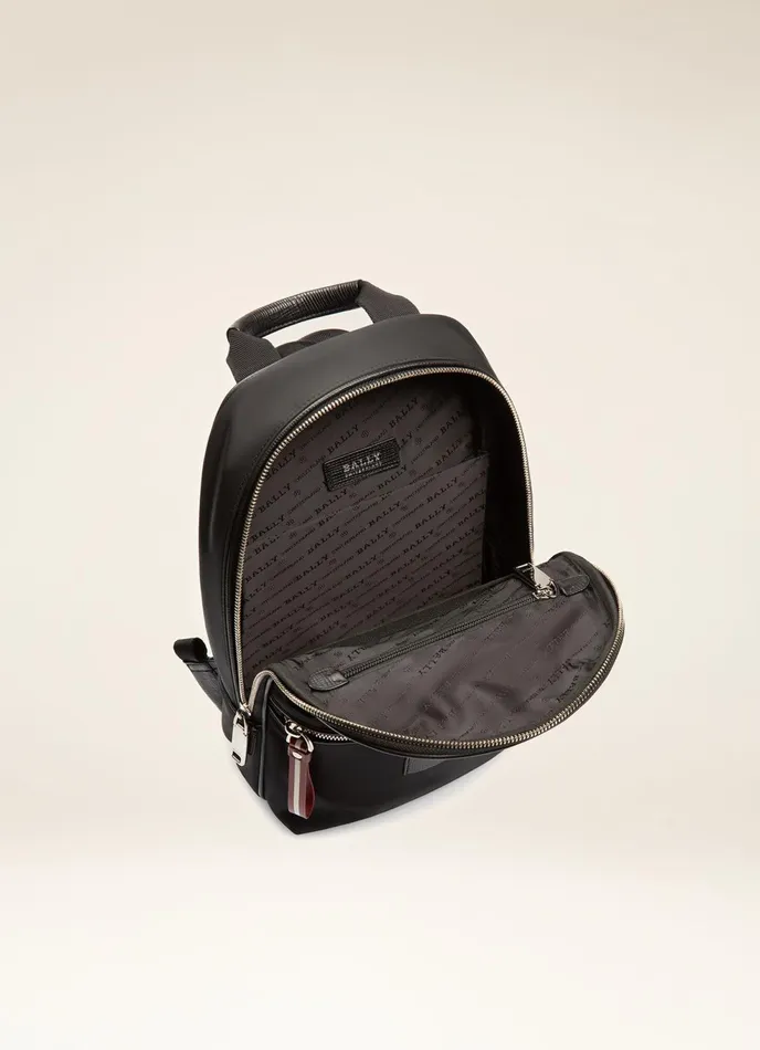 Men Bally Messenger Bags Fuston 8211 Nylon Sling Bag In Black