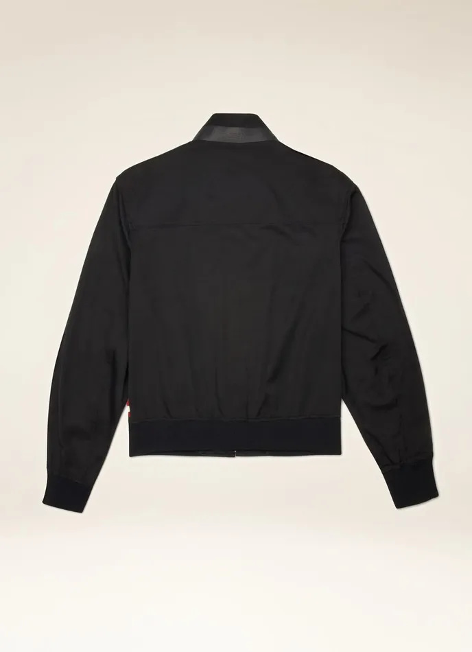 Men Bally Outerwear Blouson 8211 Cotton Mix Outerwear In Navy