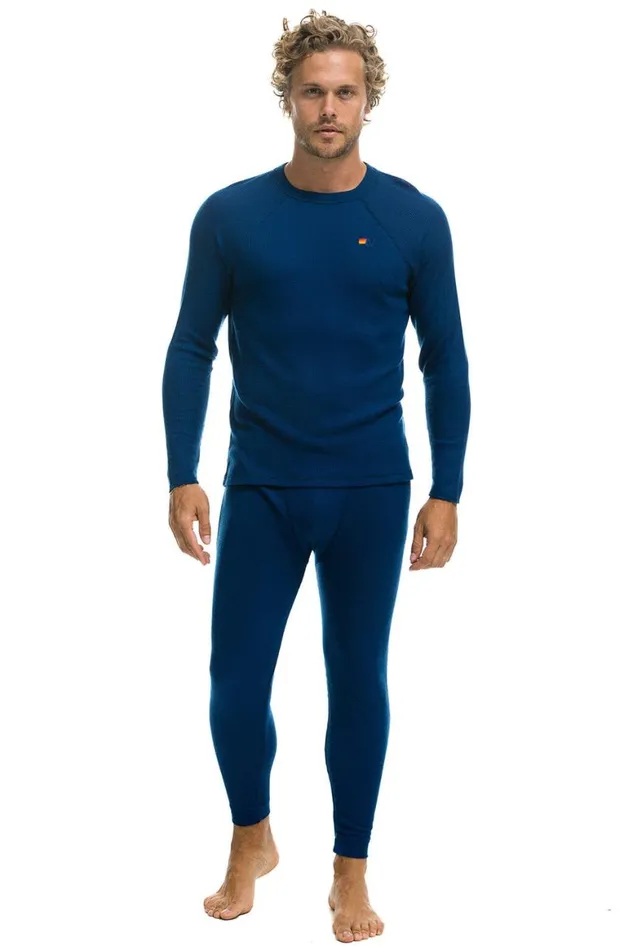 Men Base Layers Aviator Nation Thermal Base Layer Bottom 8211 Royal