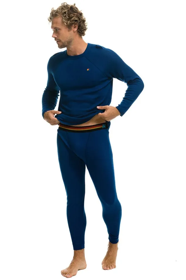 Men Base Layers Aviator Nation Thermal Base Layer Bottom 8211 Royal