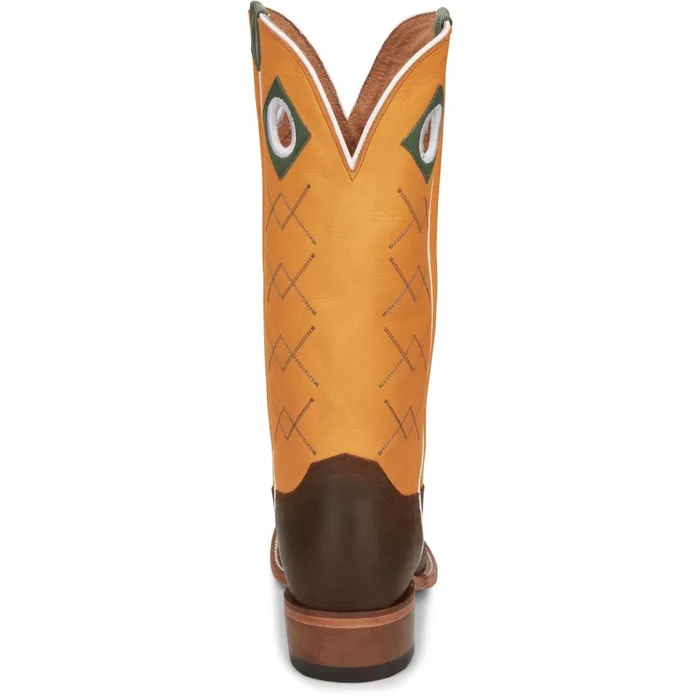MEN Billet 13034 Western Brown Justin Boots Western