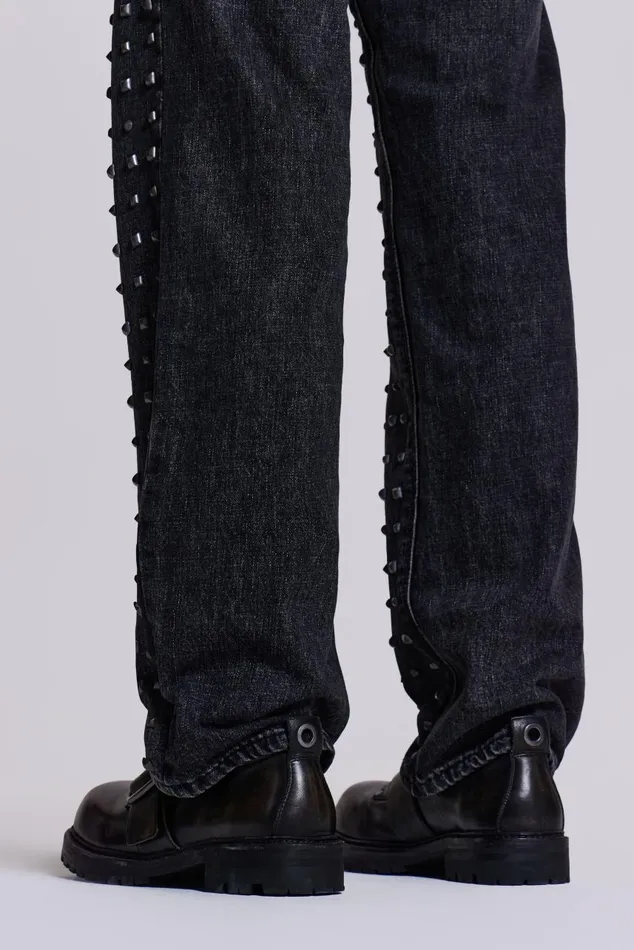 Men Black Derby Shoes Jaded London Accessories