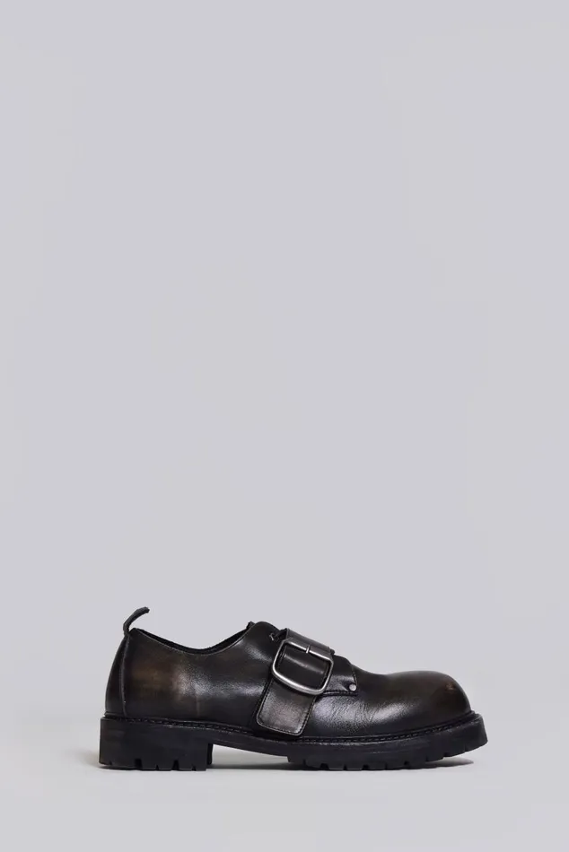 Men Black Derby Shoes Jaded London Accessories