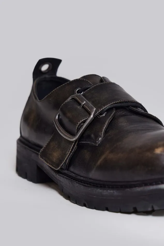 Men Black Derby Shoes Jaded London Accessories