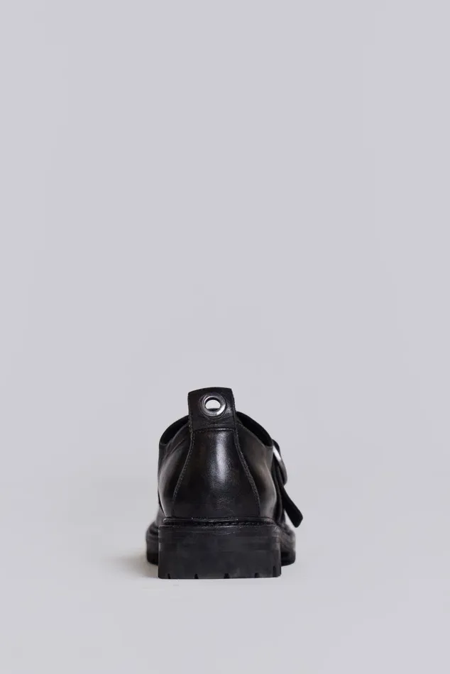 Men Black Derby Shoes Jaded London Accessories
