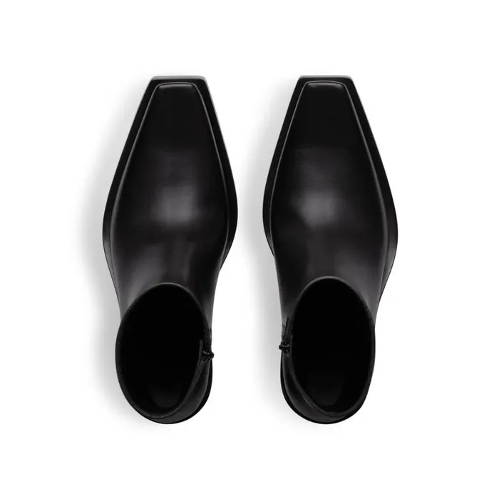Men Boots and Derbies Balenciaga Santiago Bootie In Black