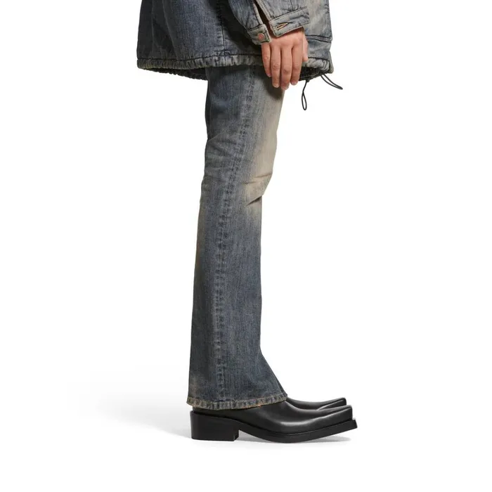Men Boots and Derbies Balenciaga Santiago Bootie In Black