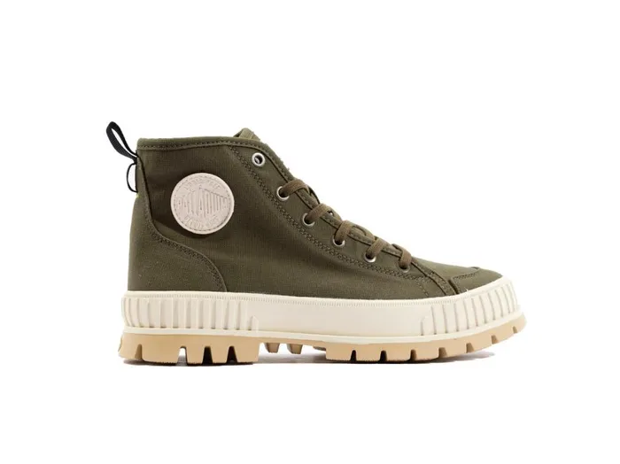 Men Boots PALLADIUM PALLASHOCK ORGANIC 2 Olive Night
