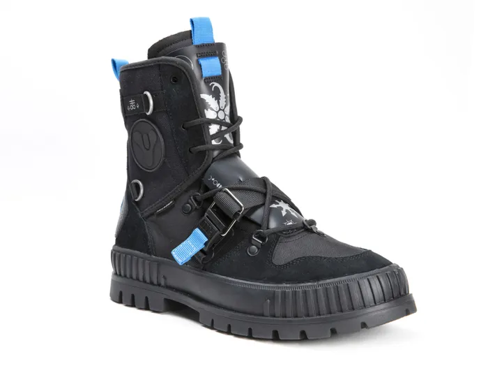 Men Boots PALLADIUM PALLASHOCK X DESTINY Black Men Boots PALLADIUM PALLASHOCK X DESTINY Black