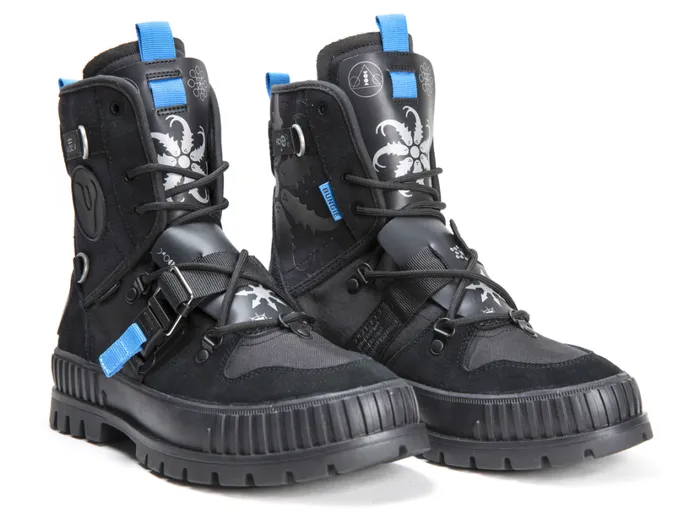 Men Boots PALLADIUM PALLASHOCK X DESTINY Black Men Boots PALLADIUM PALLASHOCK X DESTINY Black