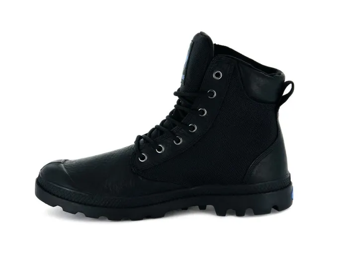 Men Boots PALLADIUM PAMPA SPORT CUFF WPN Black Men Boots PALLADIUM PAMPA SPORT CUFF WPN Black