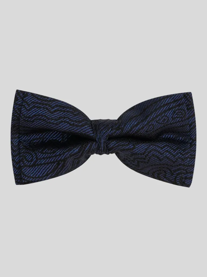 Men Bow Tie With Graphic Paisley Designs Etro Ties And Pocket Squares