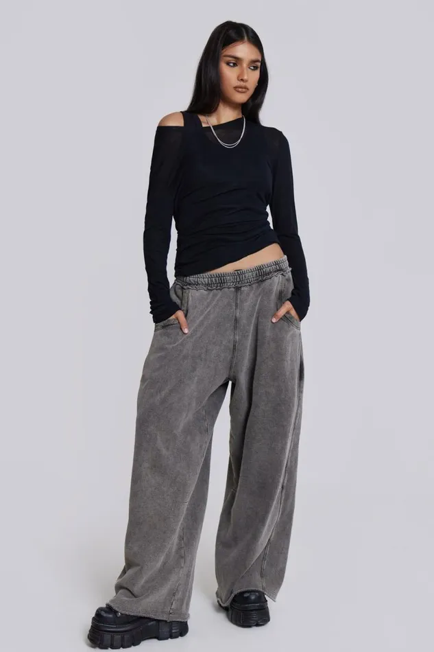 Men Chrome Wash Colossus Joggers Jaded London Loungewear