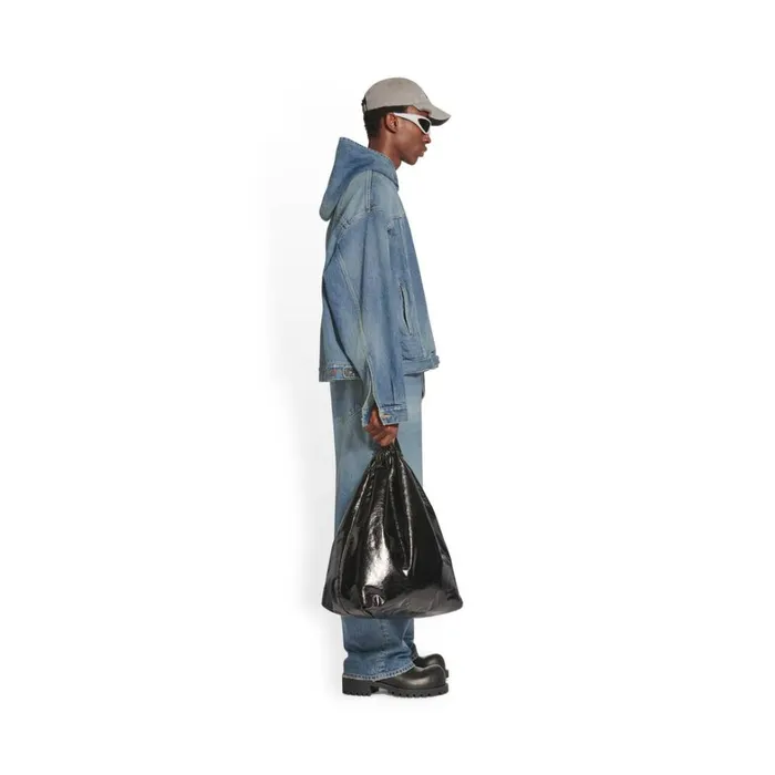 Men Coats and Jackets Balenciaga Pullover Jacket In Blue