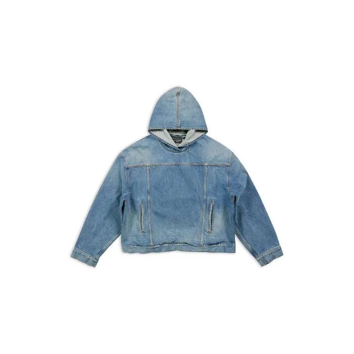 Men Coats and Jackets Balenciaga Pullover Jacket In Blue