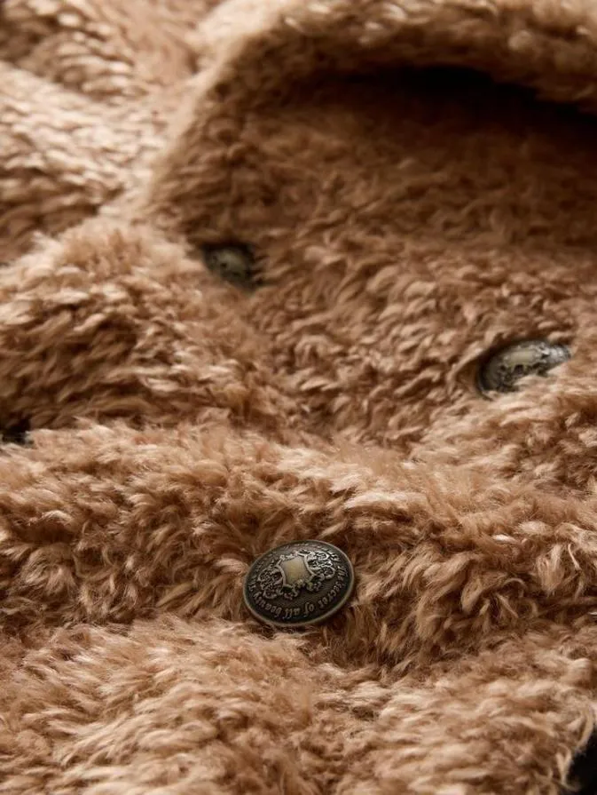 Men Coats And Jackets John Varvatos HARDEN PEACOAT Sand Heather
