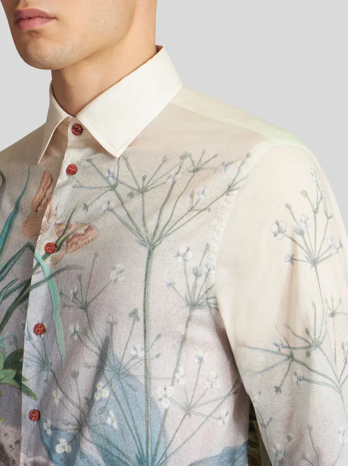 Men Cotton Shirt Etro Shirts