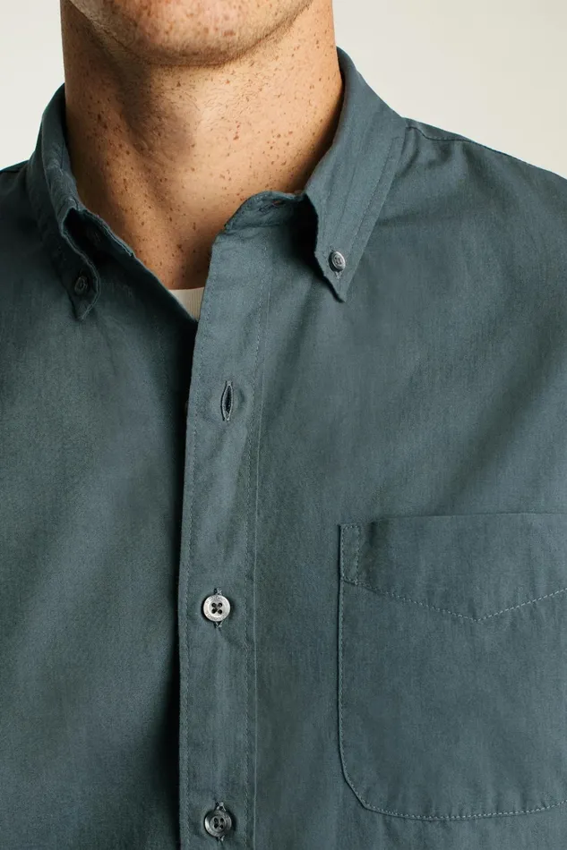 Men Everyday Shirt Blue Grey Melange Bonobos Casual Shirts