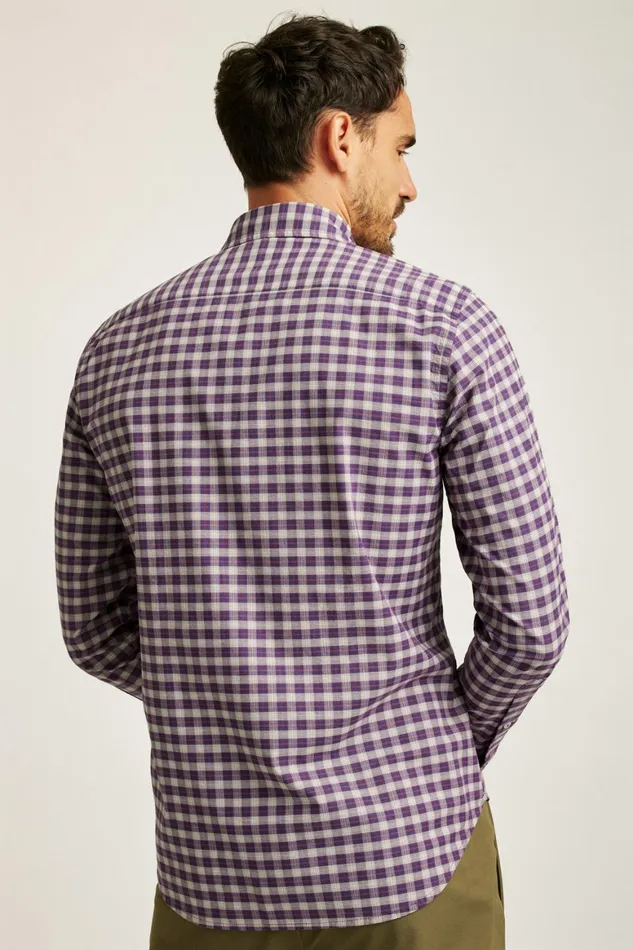 Men Everyday Shirt Crimson Hill Plaid Bonobos Casual Shirts