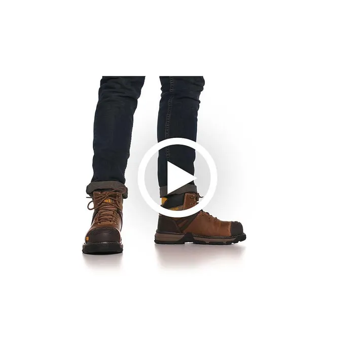 Men Excavator Superlite Waterproof Soft Toe Work Boot Cat Footwear Boots
