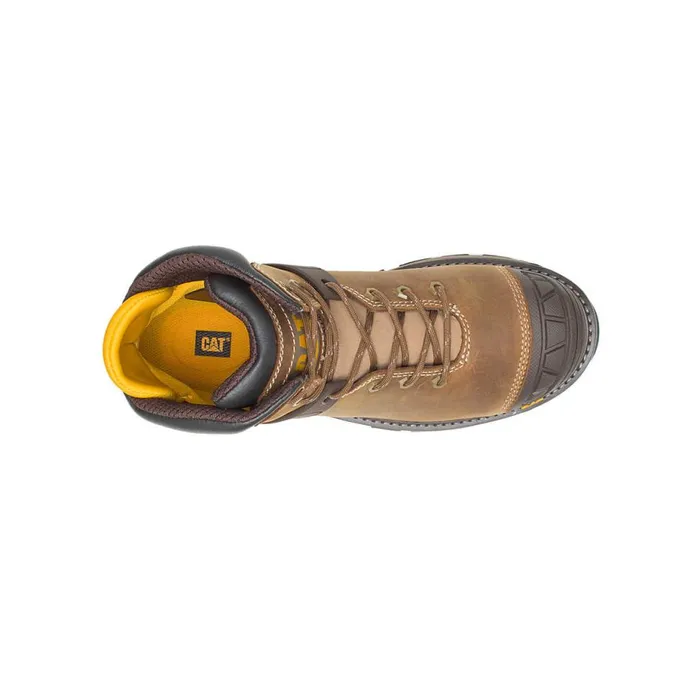 Men Excavator Superlite Waterproof Soft Toe Work Boot Cat Footwear Boots