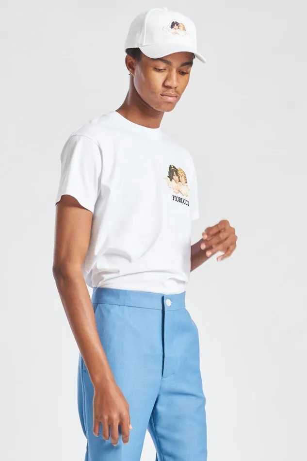 Men Fiorucci TShirts and Tops Angels Logo TShirt White Men Fiorucci TShirts and Tops Angels Logo TShirt White
