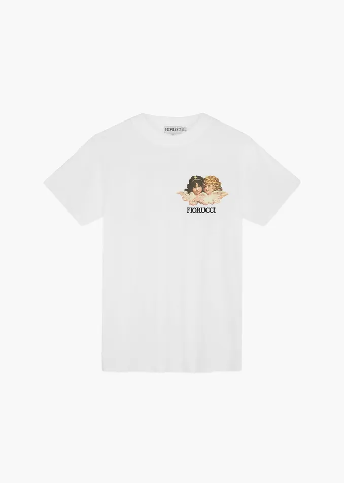 Men Fiorucci TShirts and Tops Angels Logo TShirt White Men Fiorucci TShirts and Tops Angels Logo TShirt White