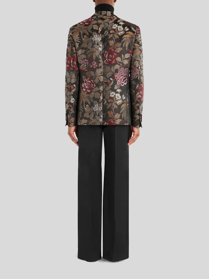 Men Floral Jacquard Jacket Etro Jackets