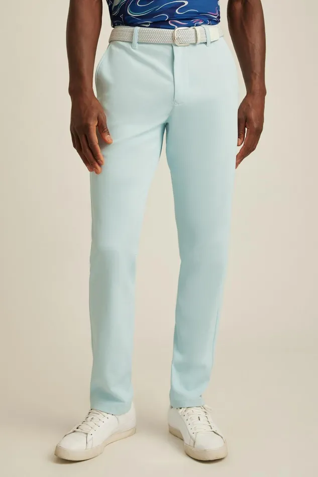Men Highland Tour Golf Pants Light Blue Bonobos Joggers and Athleisure