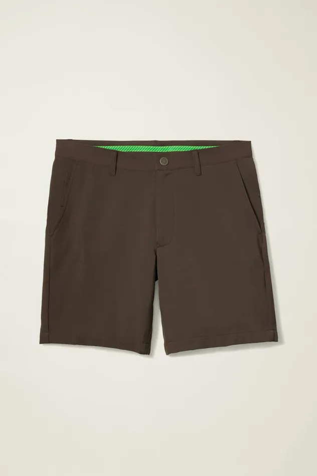 Men Highland Tour Golf Shorts Dark Coffee Bonobos Golf Shorts