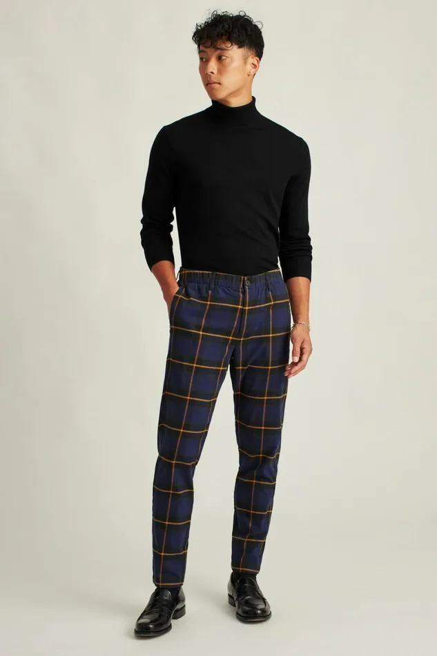 Men Holiday Drawstring Pants Avondale Plaid Bonobos Joggers and Athleisure